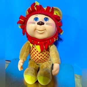 CABBAGE PATCH KIDS ZOO FRIENDS JAYE LION DOLL COLLECTIBLE CUTIES 9”